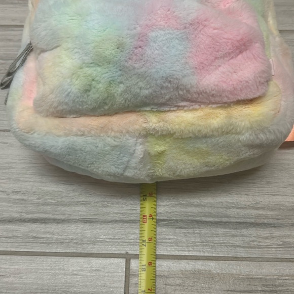 More Then Magic Fluffy Rainbow Backpack - Picture 7 of 7